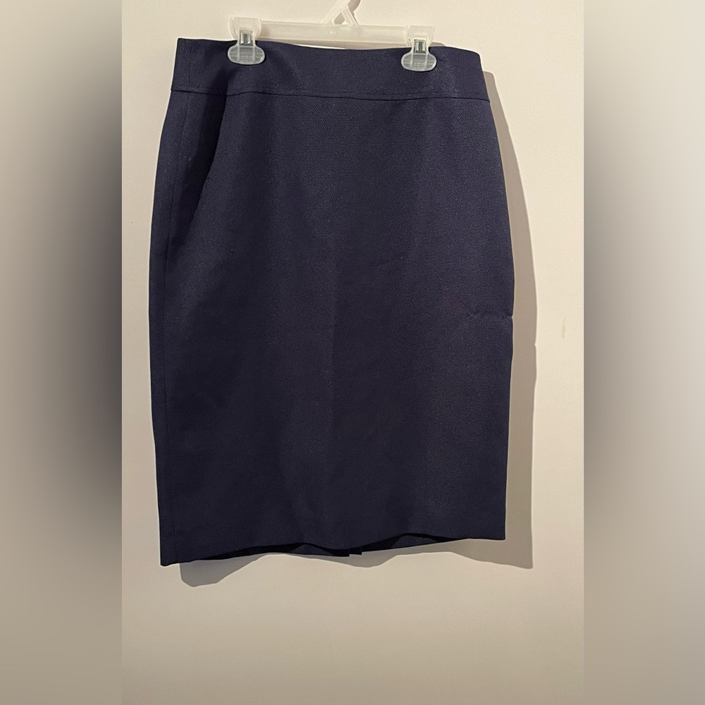 Evan-Picone Woman’s Navy Pencil Skirt Size 6
